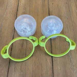 Sippy cup soft spout transition